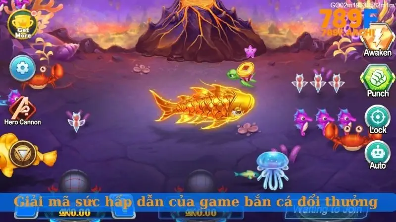 Giải mã sức hấp dẫn của game bắn cá đổi thưởng 789F